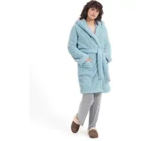 ugg robe de chambre aarti pour femme in pool, taille xs, polyester