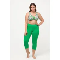 grandes tailles pantalon corsaire longueur 7/8, femmes, vert, taille: 52/54, coton, ulla popken