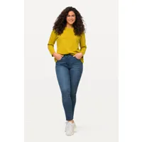 grandes tailles jean modèle sarah, femmes, bleu, taille: 52c, coton/polyester/viscose, ulla popken