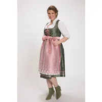 grandes tailles costume traditionnel bavarois, femmes, marron, taille: 46, polyester/coton, ulla popken