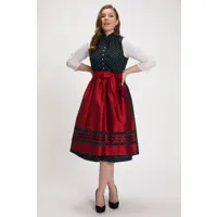 grandes tailles costume traditionnel bavarois, femmes, noir, taille: 48, polyester/coton, ulla popken