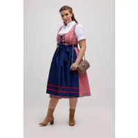 grandes tailles costume traditionnel bavarois, femmes, rose, taille: 44, polyester, ulla popken