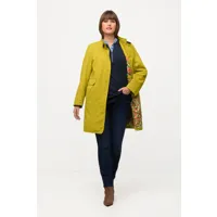 grandes tailles manteau court, femmes, vert, taille: 44/46, polyester/coton/fibres synthétiques, ulla popken