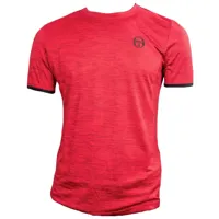 t shirt sergio tacchini freckle homme rouge