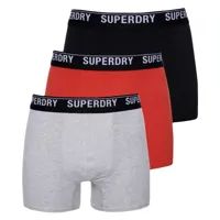 boxer superdry pack x3 unlimited logo homme multicolor