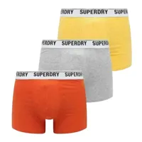 boxer superdry pack x3 multi color homme multicolor