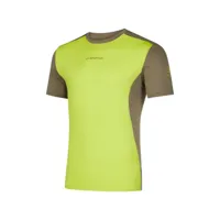 la sportiva tracer t-shirt m manches courtes jaune vert, taille s