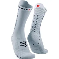 chaussettes compressport pro racing v4.0 ultralight bike blanc gris, taille taille 1