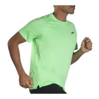 t-shirt manches courtes brooks atmosphere vert, taille xs