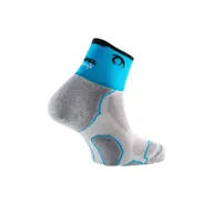 chaussettes lurbel desafio three gris turquoise, taille l