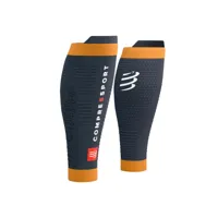 chaussettes de compression compressport r2 3.0 noir orange, taille taille 3