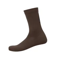 chaussettes shimano gravel marron, taille m-l (talla : 41-44)
