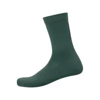 chaussettes shimano gravel vert, taille s-m (talla : 36-40)