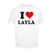 t-shirt 'i love layla'