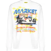 t-shirt 'market racing stripe chinatown'