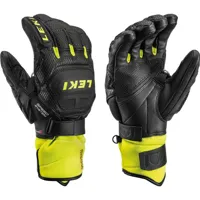 leki gants wc race flex ss - noir / jaune - taille 10 2023