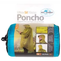 sea to summit - poncho 15d - veste imperméable taille one size, blanc