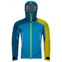ortovox - westalpen 3l light jacket - veste imperméable taille m, bleu