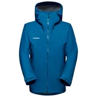 mammut - crater hs hooded jacket - veste imperméable taille s, bleu