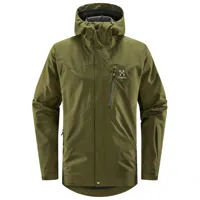 haglöfs - astral gtx jacket - veste imperméable taille m, vert olive