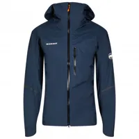 mammut - nordwand light hs hooded jacket - veste imperméable taille s, bleu