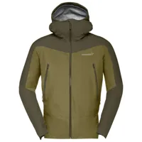 norrøna - falketind gore-tex jacket - veste imperméable taille s, vert olive