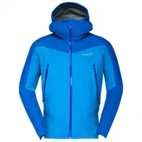 norrøna - falketind gore-tex jacket - veste imperméable taille l;m;s;xl;xxl, bleu;jaune;vert olive