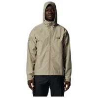 mountain hardwear - exposure/2 paclite jacket - veste imperméable taille l, beige