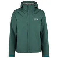 mountain hardwear - exposure/2 paclite jacket - veste imperméable taille s, vert