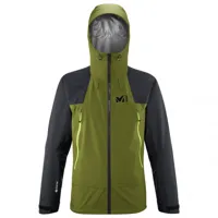 millet - k hybrid gtx jacket - veste imperméable taille l;m;s;xl, noir/gris;vert olive