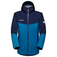 mammut - convey tour hs hooded jacket - veste imperméable taille s, bleu