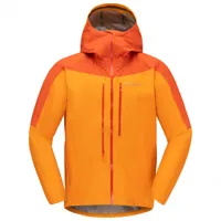 norrøna - falketind gore-tex paclite jacket - veste imperméable taille l;m;s;xl;xxl, bleu;jaune