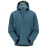 rab - firewall jacket - veste imperméable taille s, bleu