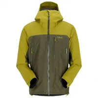 rab - latok mountain gtx jacket - veste imperméable taille l;m;s;xl;xxl, bleu;orange/jaune