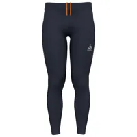 odlo - tights ceramiwarm - pantalon de ski de fond taille xl, bleu