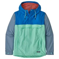patagonia - isthmus anorak - veste de loisirs taille l;m;s;xl;xs;xxl, bleu;rouge;turquoise/bleu