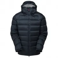 mountain equipment - lightline jacket - doudoune taille s, bleu/noir