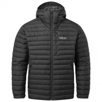rab - microlight alpine jacket - doudoune taille s, noir/gris