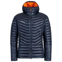 mammut - eigerjoch advanced insulation hooded jacket - doudoune taille m, bleu