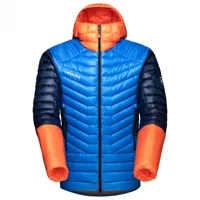 mammut - eigerjoch advanced insulation hooded jacket - doudoune taille m, bleu