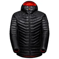 mammut - eigerjoch advanced insulation hooded jacket - doudoune taille l, noir