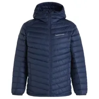 peak performance - frost down hood jacket - doudoune taille l, bleu