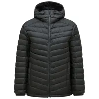 peak performance - frost down hood jacket - doudoune taille s, noir