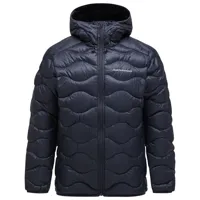 peak performance - helium down hood jacket - doudoune taille s, bleu