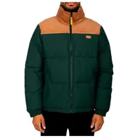 iriedaily - geocatch puffer jacket - veste hiver taille xs, vert