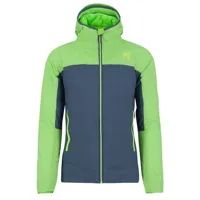 karpos - vinson evo jacket - veste hiver taille s, vert/bleu