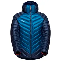 mammut - broad peak insulation hooded jacket - doudoune taille s, bleu