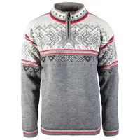 dale of norway - vail - pull en laine taille s, gris