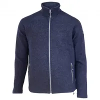 ivanhoe of sweden - danny full zip - veste en laine taille l, bleu