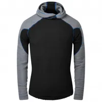 omm - core + hoodie - pull polaire taille s, bleu